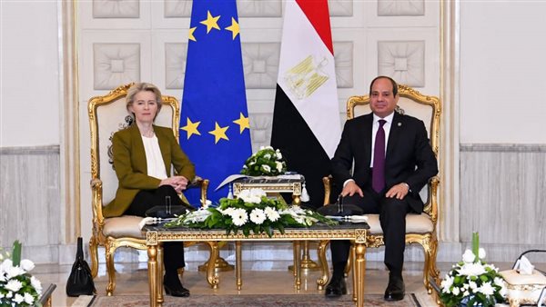 الرئيس السيسي ورئيسة