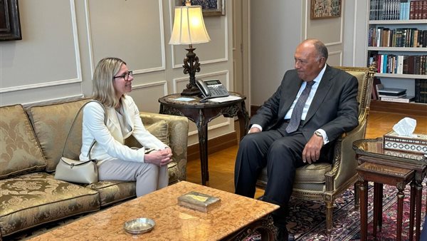 شكري يستقبل المدير