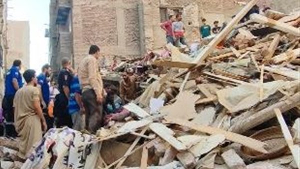 انهيار عقار - أرشيفية