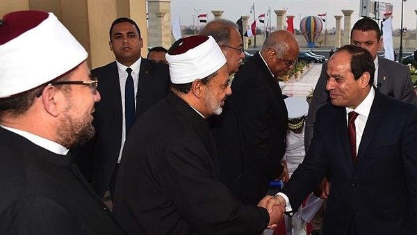 الرئيس السيسي وشيخ