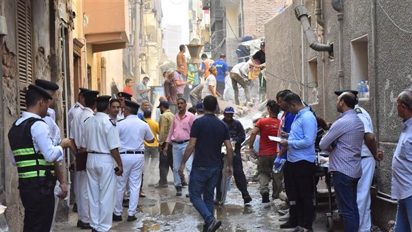 حادث انهيار عقار