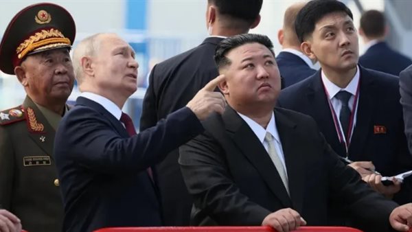 بوتين وكيم جونج أون