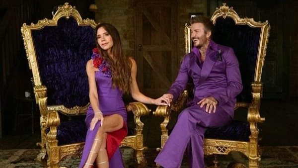 ديفيد بيكهام وزوجته