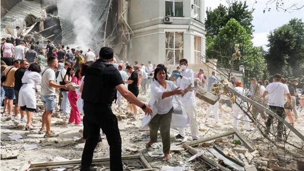 من استهداف مستشفى