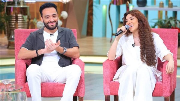 رامي جمال وزوجته