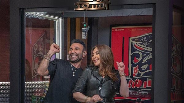 أحمد سعد وإليسا في