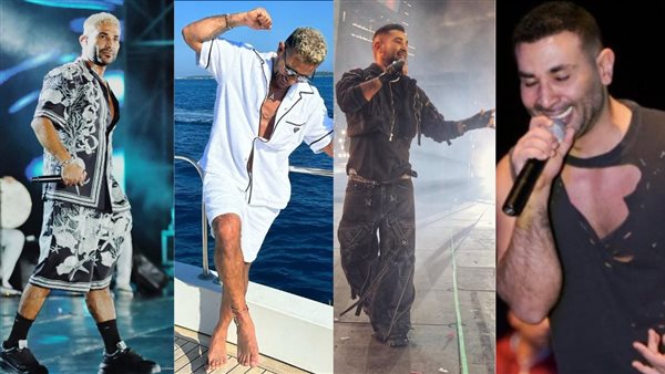 إطلالات أحمد سعد