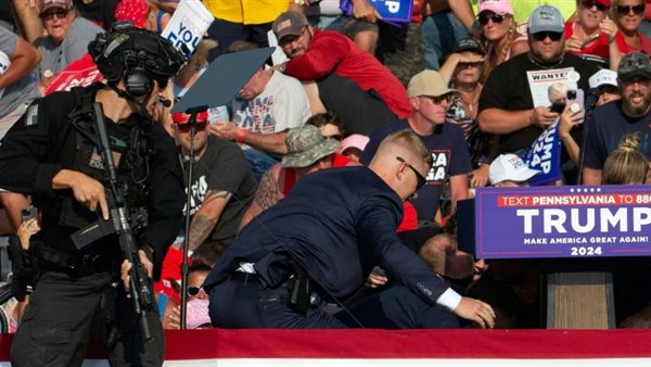 لحظة إطلاق النار