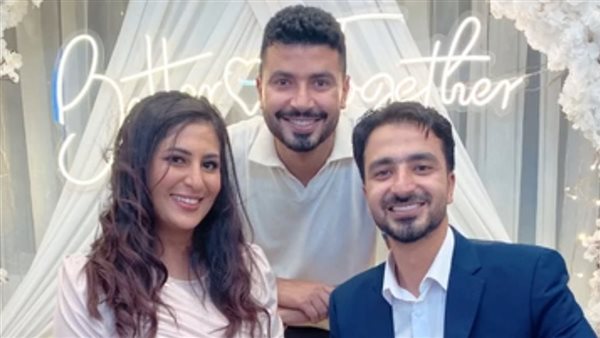 خطوبة شقيق محمد أنور