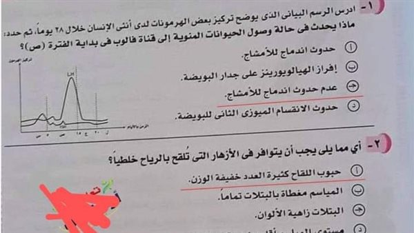 حقيقة تسريب امتحان