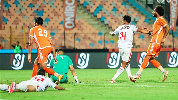 من مباراة الزمالك