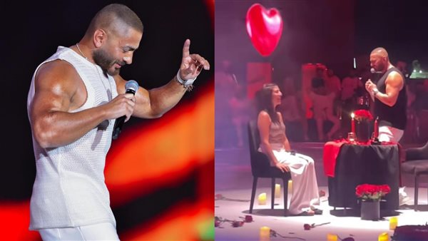 حفل تامر حسني في