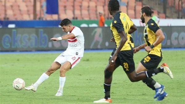 مباراة الزمالك والمقاولون