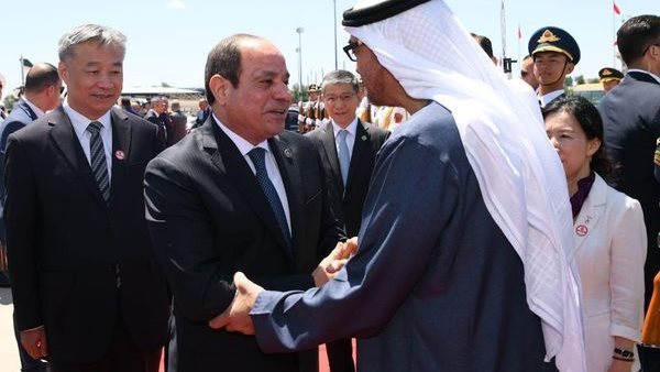 الرئيس السيسي وشقيقه