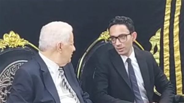 مرتضى منصور من عزاء