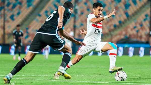 من مباراة الزمالك