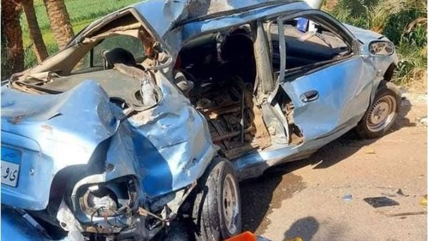 حادث تصادم بأسيوط