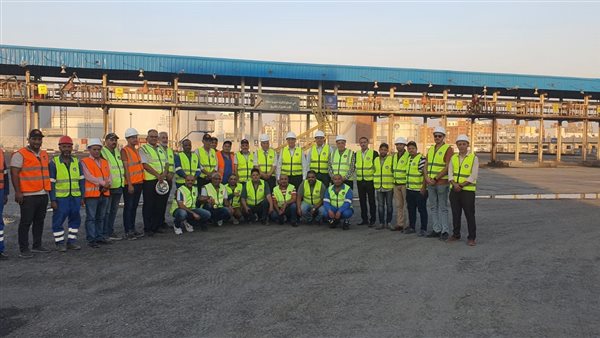 جانب من الزيارة 