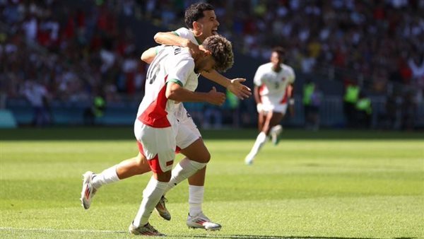 من لقاء المنتخب الأولمبي