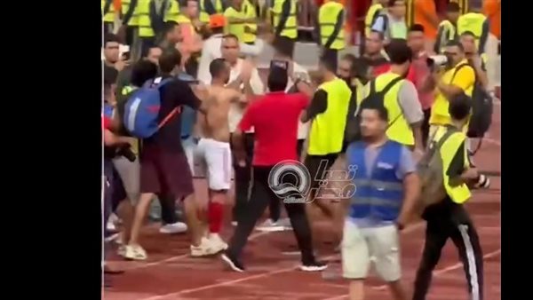 احتفال أفشة مع الجماهير