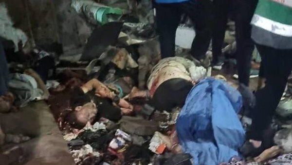 أثار القصف الإسرائيلي