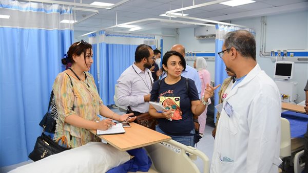 جانب من الجولة الميدانية