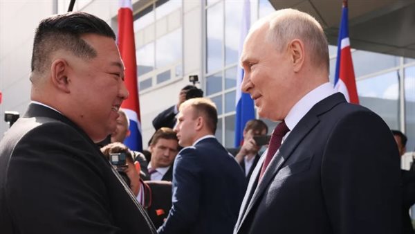 بوتين وكيم جونج أون