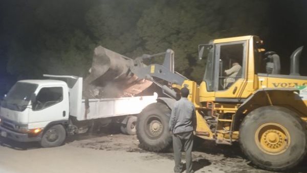 رفع القمامة في البداري