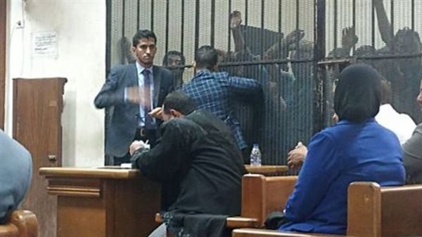 أحمد فتوح داخل القفص