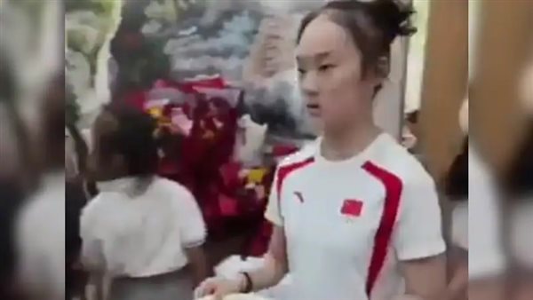 لاعبة جمباز