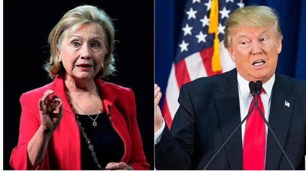 ترامب وهيلاري كلينتون