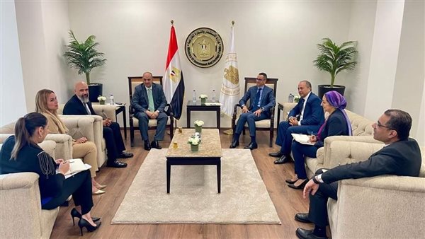 وزير الاستثمار ووفد