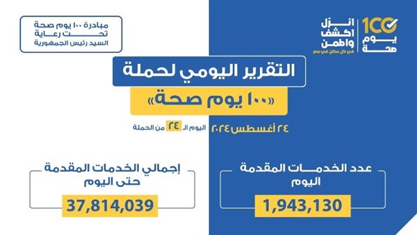 حملة «100 يوم صحة»