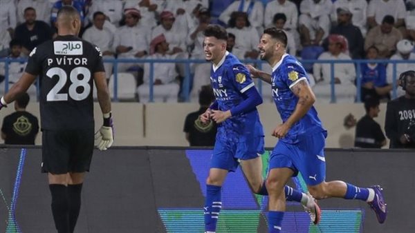 مباراة الهلال والأخدود