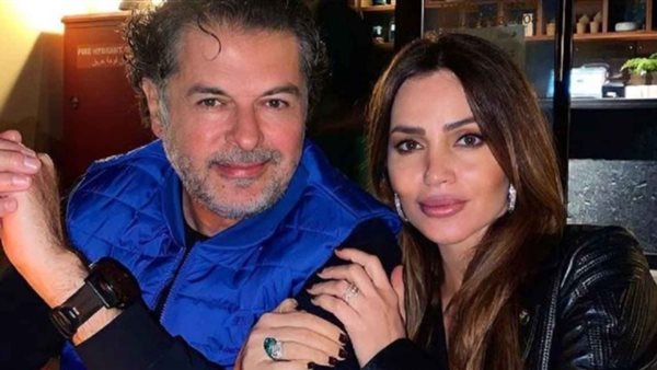 راغب علامة وزوجته