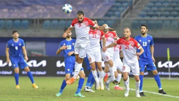 مباراة الأردن والكويت