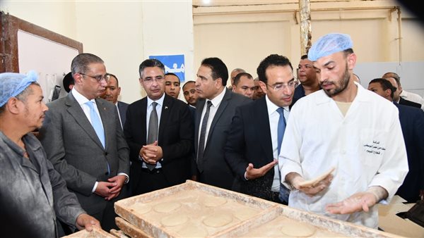 محافظ المنوفية والتموين