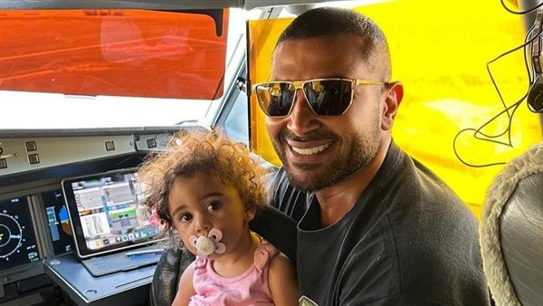 أحمد سعد وابنته