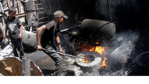 تحويل مخلفات البلاستيك