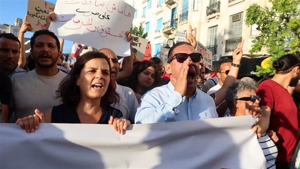  مظاهرات تونس - رويترز