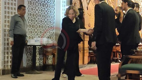 صفاء الطوخي في عزاء