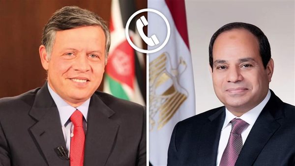 السيسي - ملك الأردن