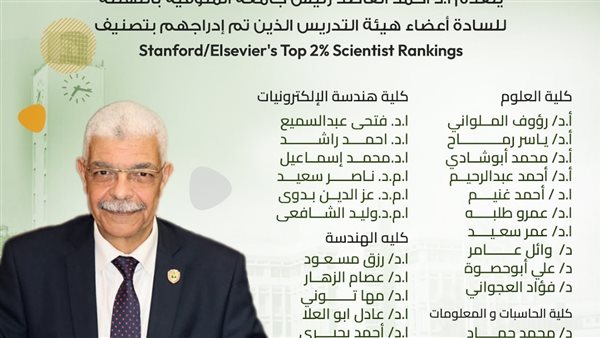 رئيس جامعة المنوفية
