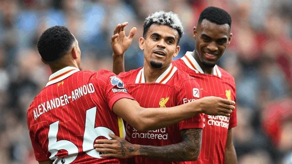 احتفال ليفربول بالفوز