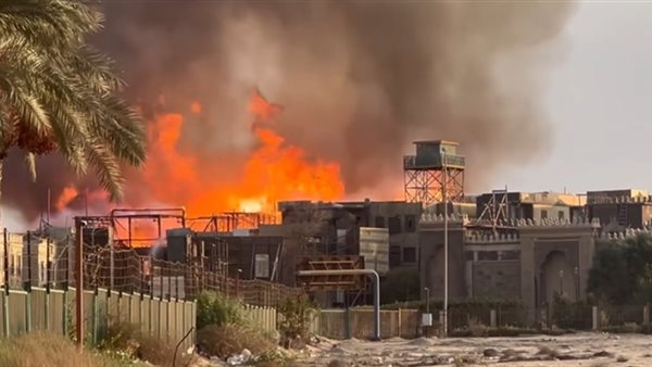 حريق الحي الشعبي