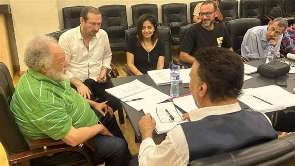 تحضيرات مسرحية الملك