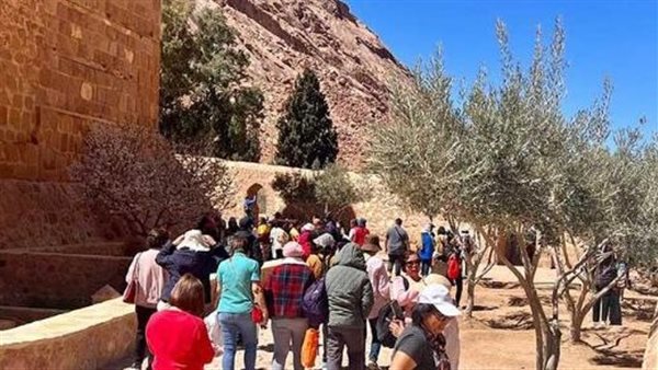 السياح في سانت كاترين