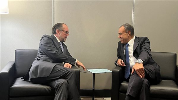 وزير الخارجية ونظيره