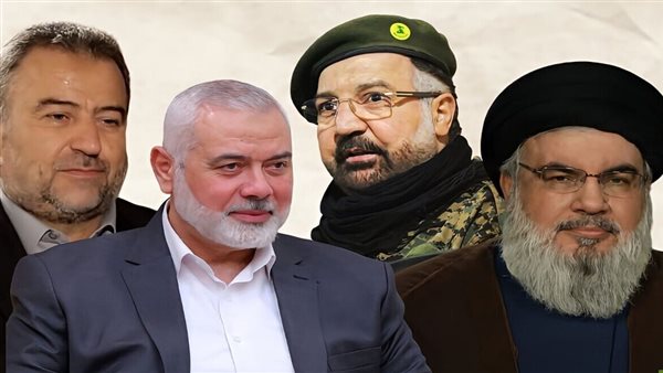 قادة حزب الله وحماس