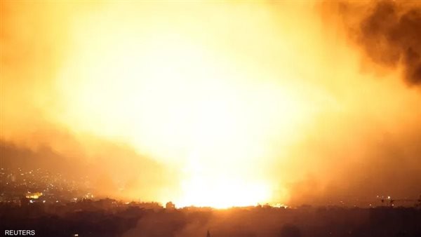 غارات إسرائيلية مكثفة